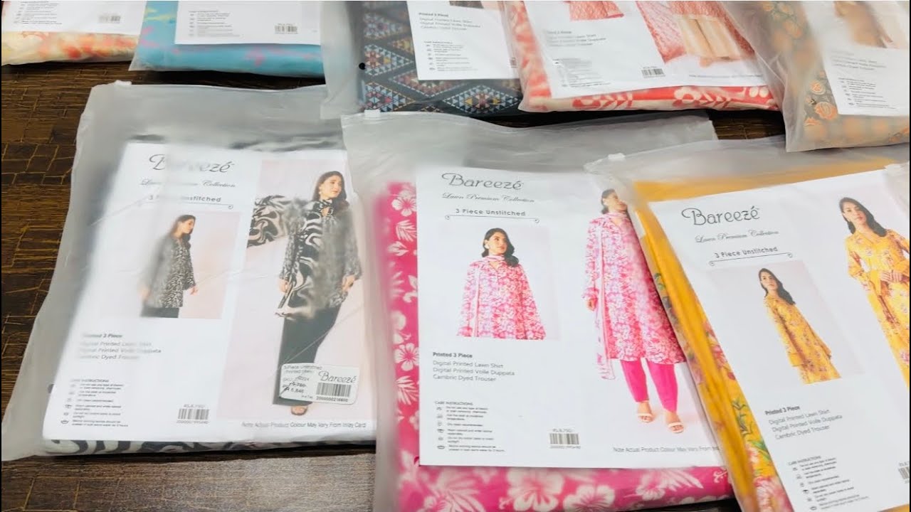 Prints By Bareeze Signture series lawn 3Pc unstitch| Lawn collection 2026 |#bareeze #sale #lawn3pc 