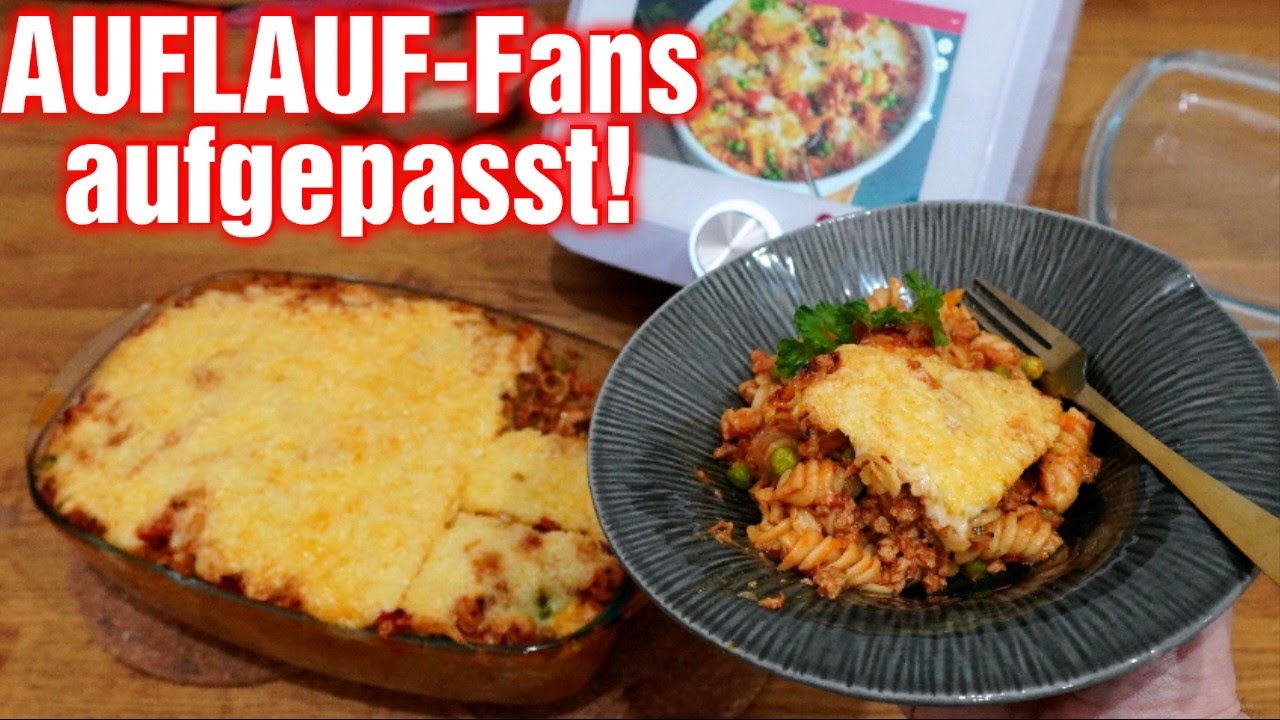 Nudel Auflauf im Monsieur Cuisine | Unglaublich lecker!