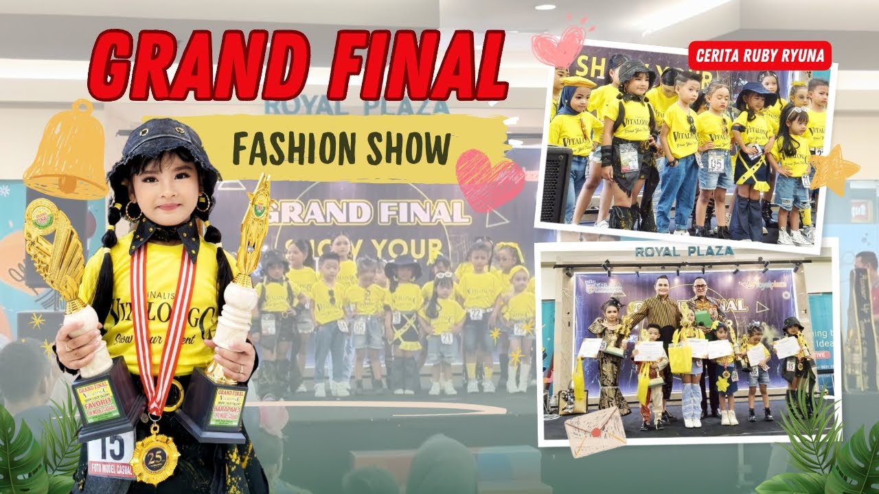 Borong 2 Piala di Grand Final Fashion Show Tingkat Provinsi 
