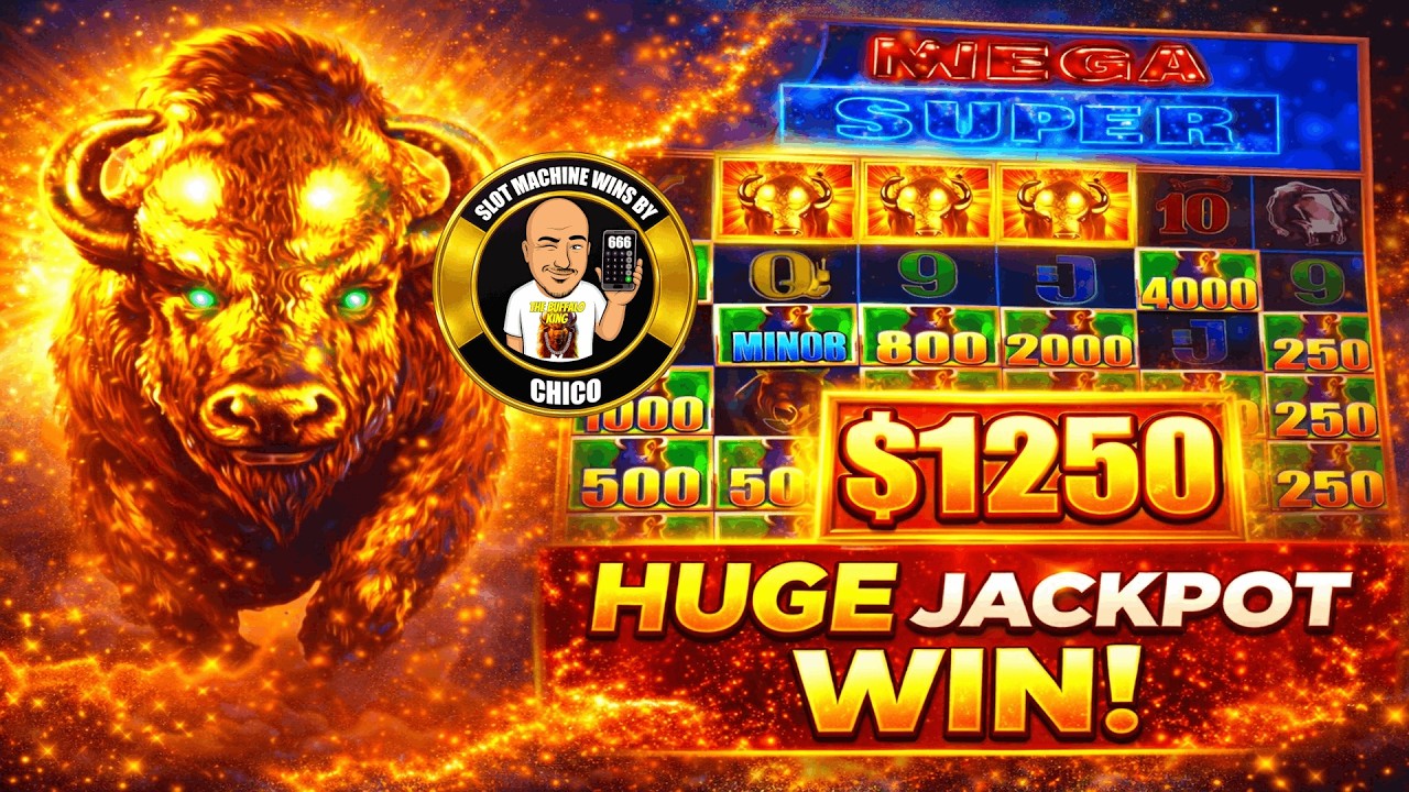 EPIC JACKPOT HAND PAY on Buffalo Ultimate Stampede!
