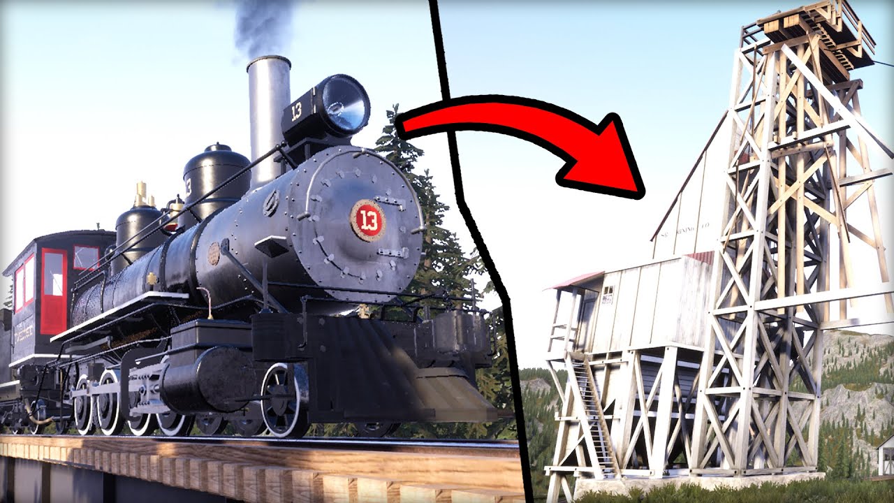 Bringing COAL Supplies to the COAL Mine with our COAL Powered Train in the COAL Update!