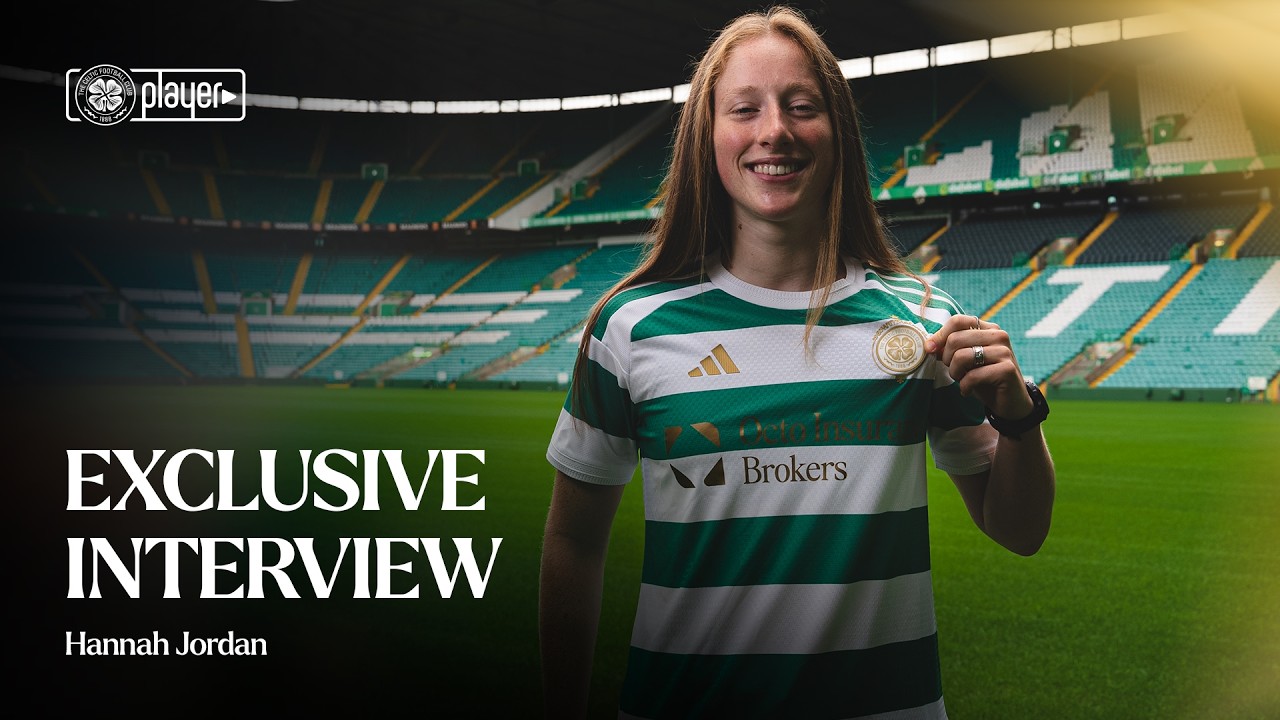 Exclusive Interview | Hannah Jordan speaks after joining Celtic FC Women (09/07/26)