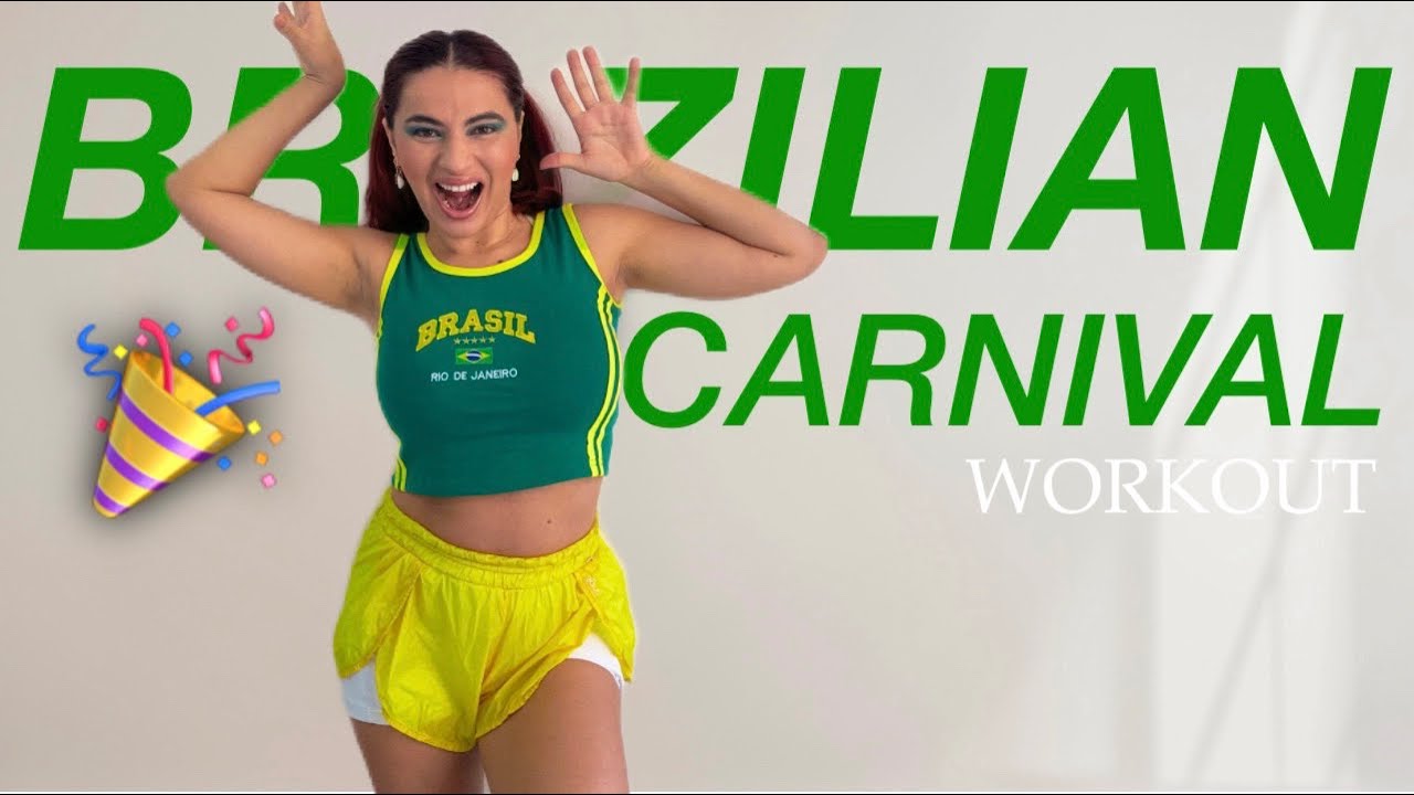 30 MIN BRAZILIAN CARNIVAL WORKOUT | 30 MIN FULL BODY WORKOUT AT HOME - NO EQUIPMENT- NO REPEAT 