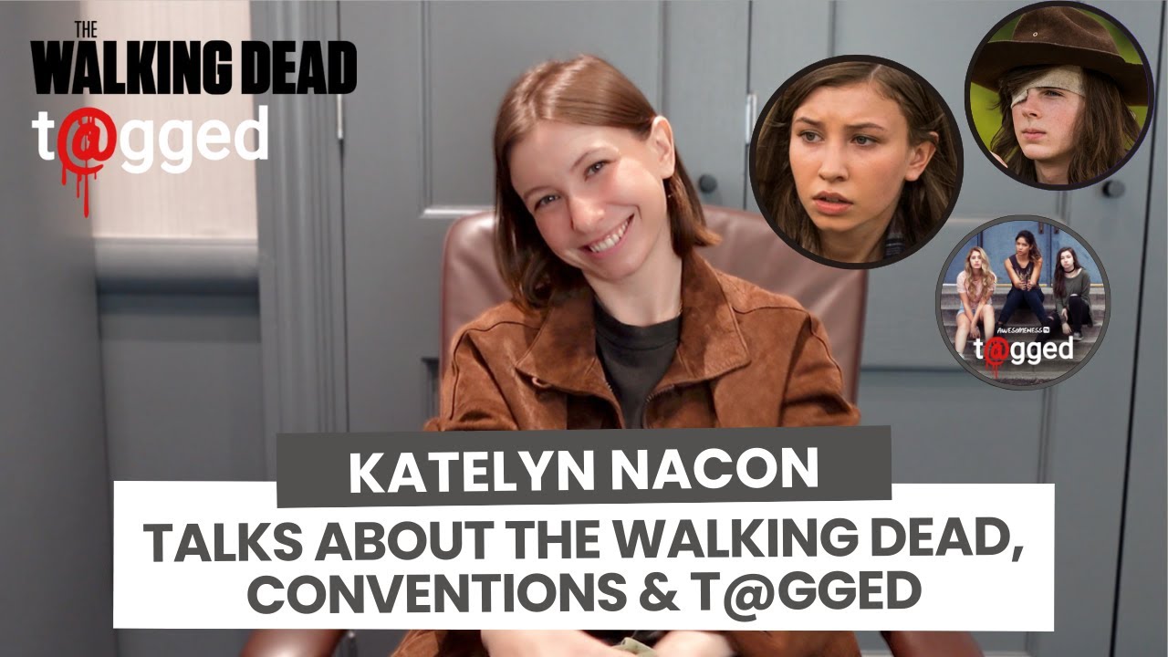 Katelyn Nacon talks about playing Enid in The Walking Dead, conventions & T@gged
