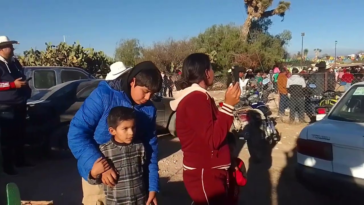 Cabalgata en la presa... saludos...