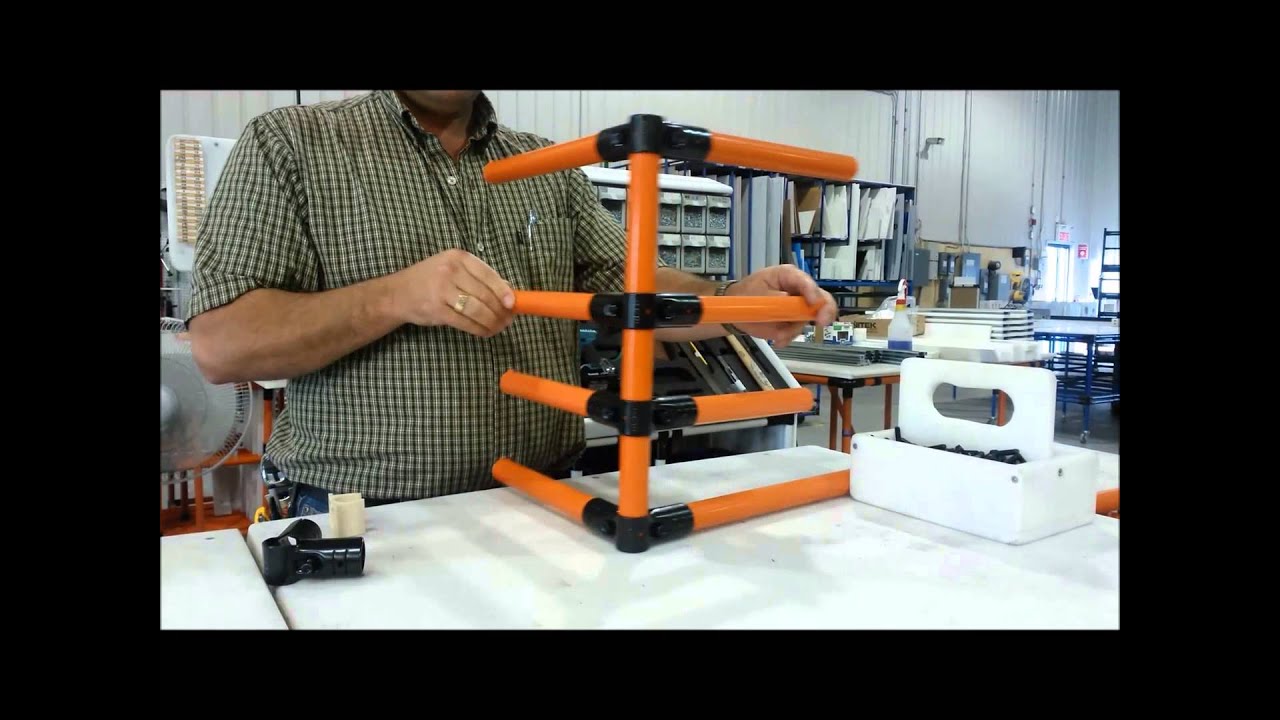 How to build a material handling structure with a HJ-2 | Flexpipe