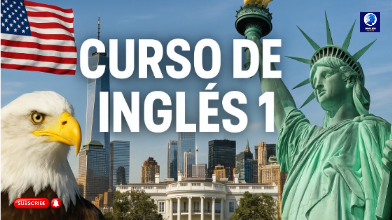 📚✨ Curso de INGLÉS en 1 HORA ⏳ | Aprende Frases, Palabras y Adjetivos Fáciles 🇺🇸💬