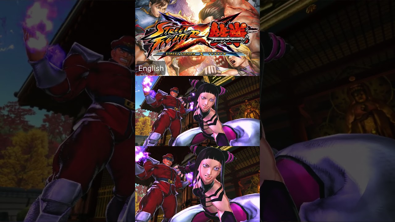 Street Fighter x Tekken | Villains Clash! Kuma is Delicious! Heihachi become Senile!!! #shorts