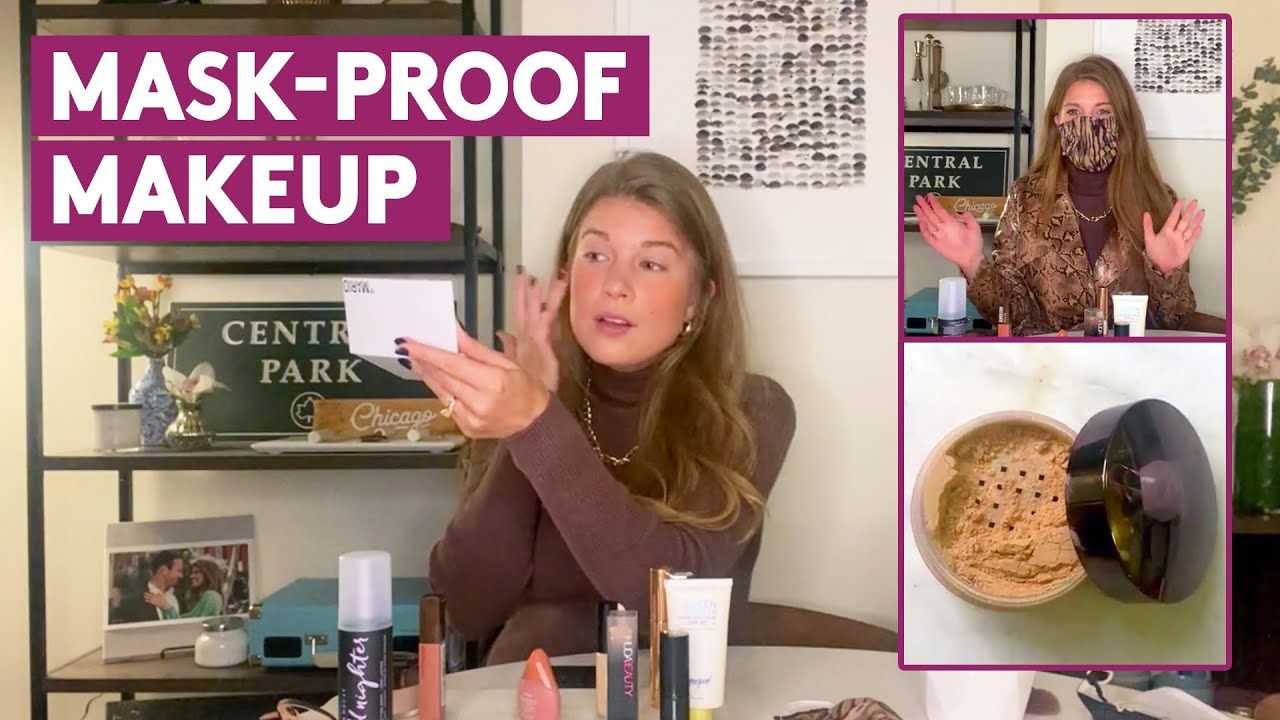 How to Mask-Proof Your Makeup | Face Mask Beauty Tips | Real Simple @ Home