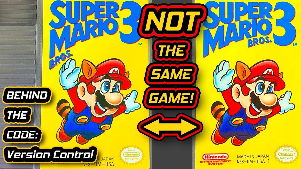 The Secret Update of Super Mario Bros. 3 - Behind the Code: Version Control