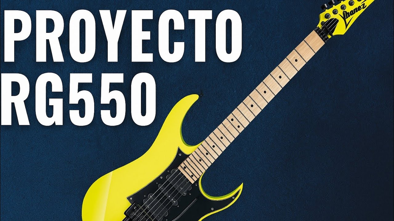 Proyecto Ibanez RG550 1991 parte 1