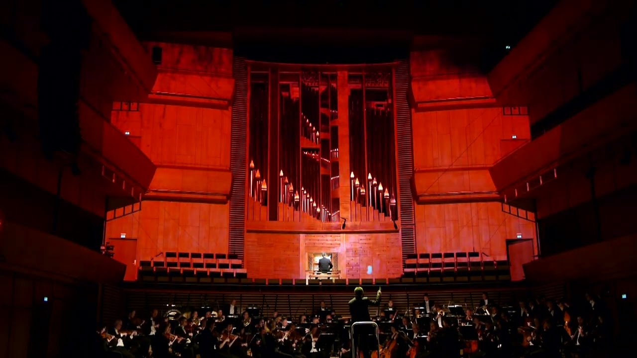 Barber: Toccata Festiva. Asheim/SSO/Kuerti. Organ inauguration Stavanger 22.febr 2013