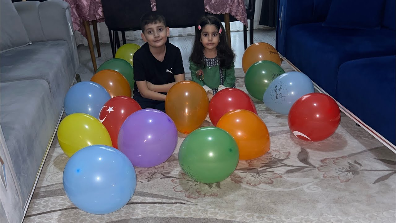 BALONUN İÇİNDEN ÇIKAN PARALARLA MARKET TURU!!!