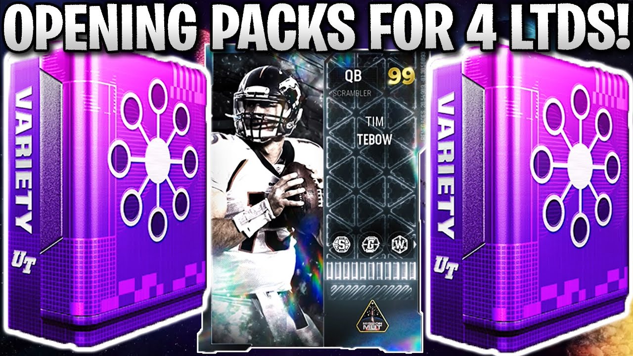 4 LTDS IN PACKS! PACKS FOR LTDS TEBOW, RISON, ROD, AND PICKETT! | MADDEN 23 ULTIMATE TEAM