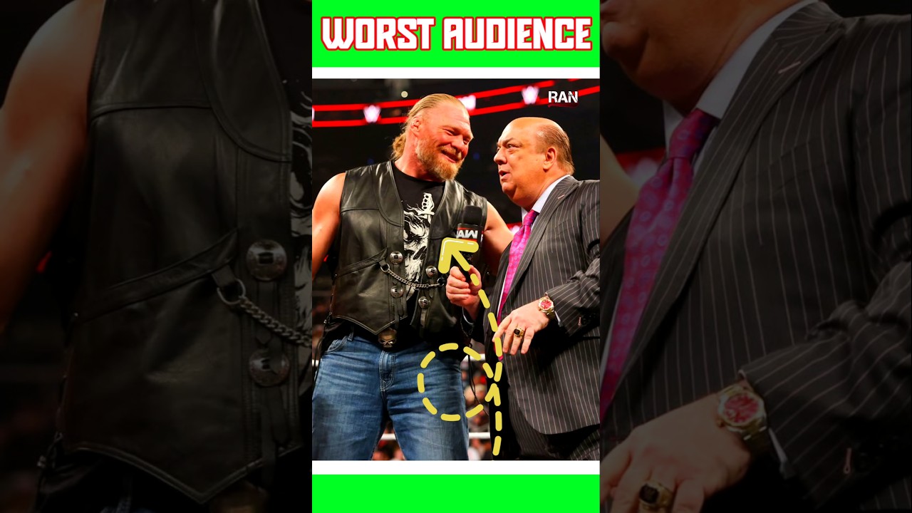 Atlanta Is The Worst WWE Audience Ever 🔥 #wwe #shorts