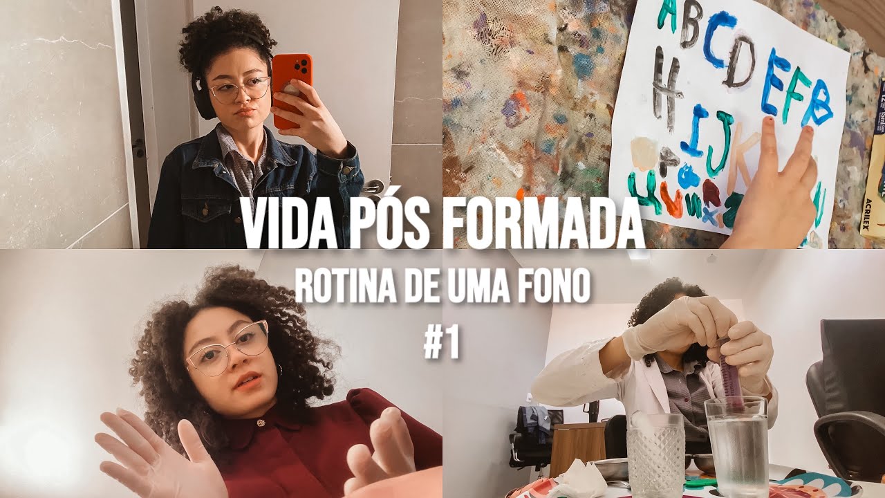 como está sendo depois da faculdade? | rotina de uma Fono