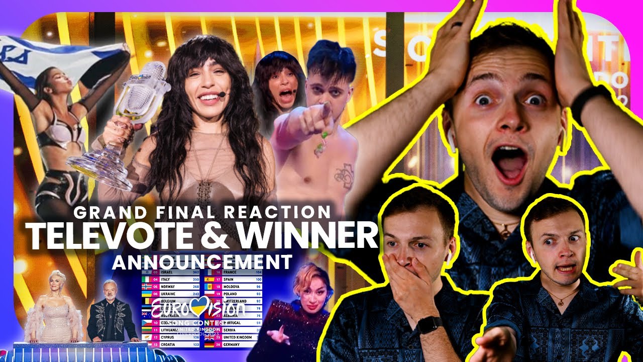 MY REACTION TO EUROVISION 2023 TELEVOTE & WINNER ANNOUNCEMENT! Some surprises...