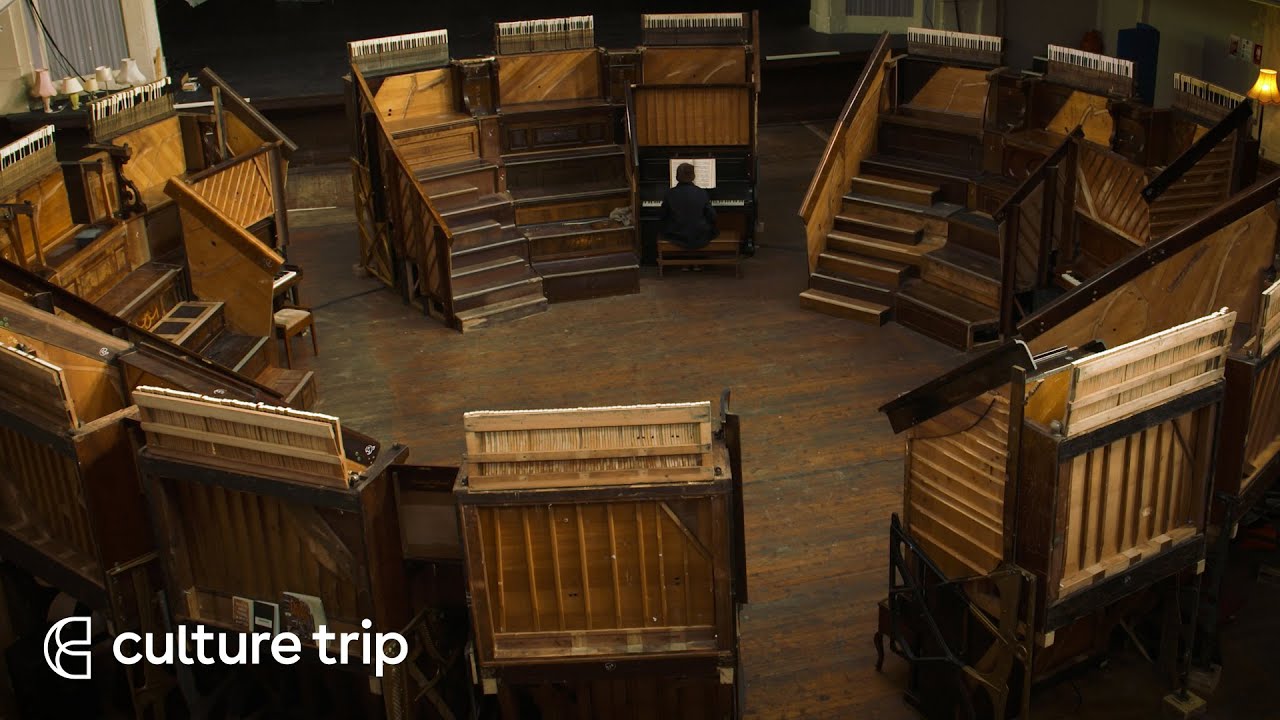 The Pianodrome in Leith, Scotland
