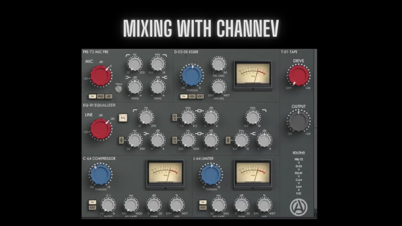 Mixing with CHANNEV(Street Noise-Revalations)