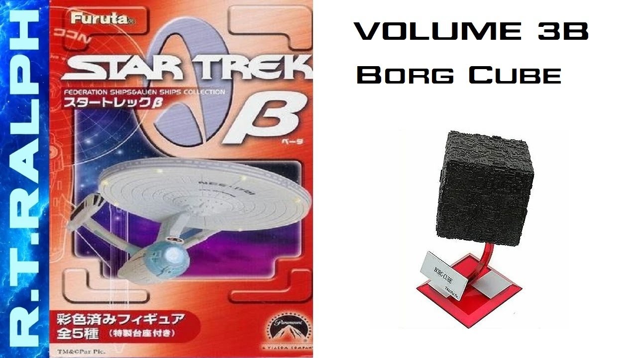 Обзор модели Furuta Star Trek. Серия 3b.1 — Borg Cube