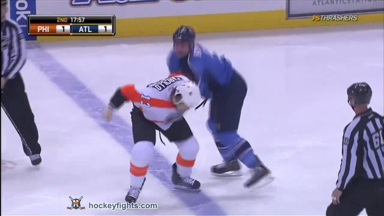 Daniel Carcillo vs Mark Stuart Mar 17, 2011