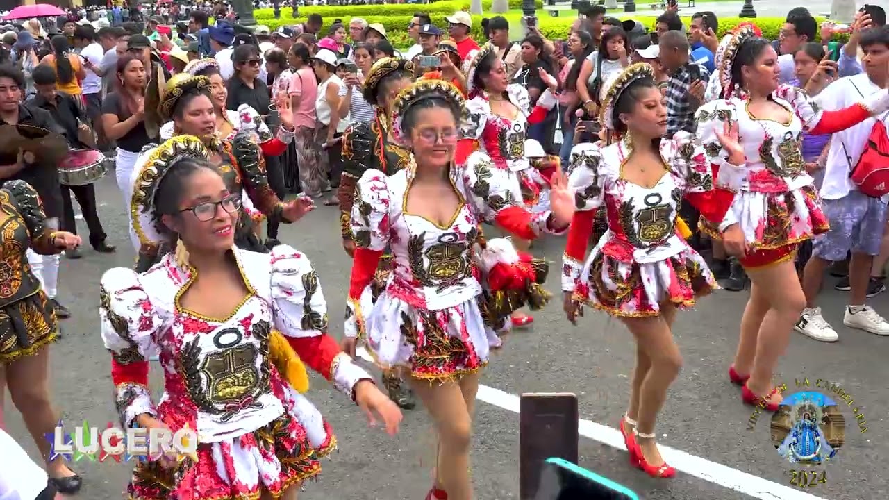 Viegen de la Candelaria 2024, pasacalle en Lima
