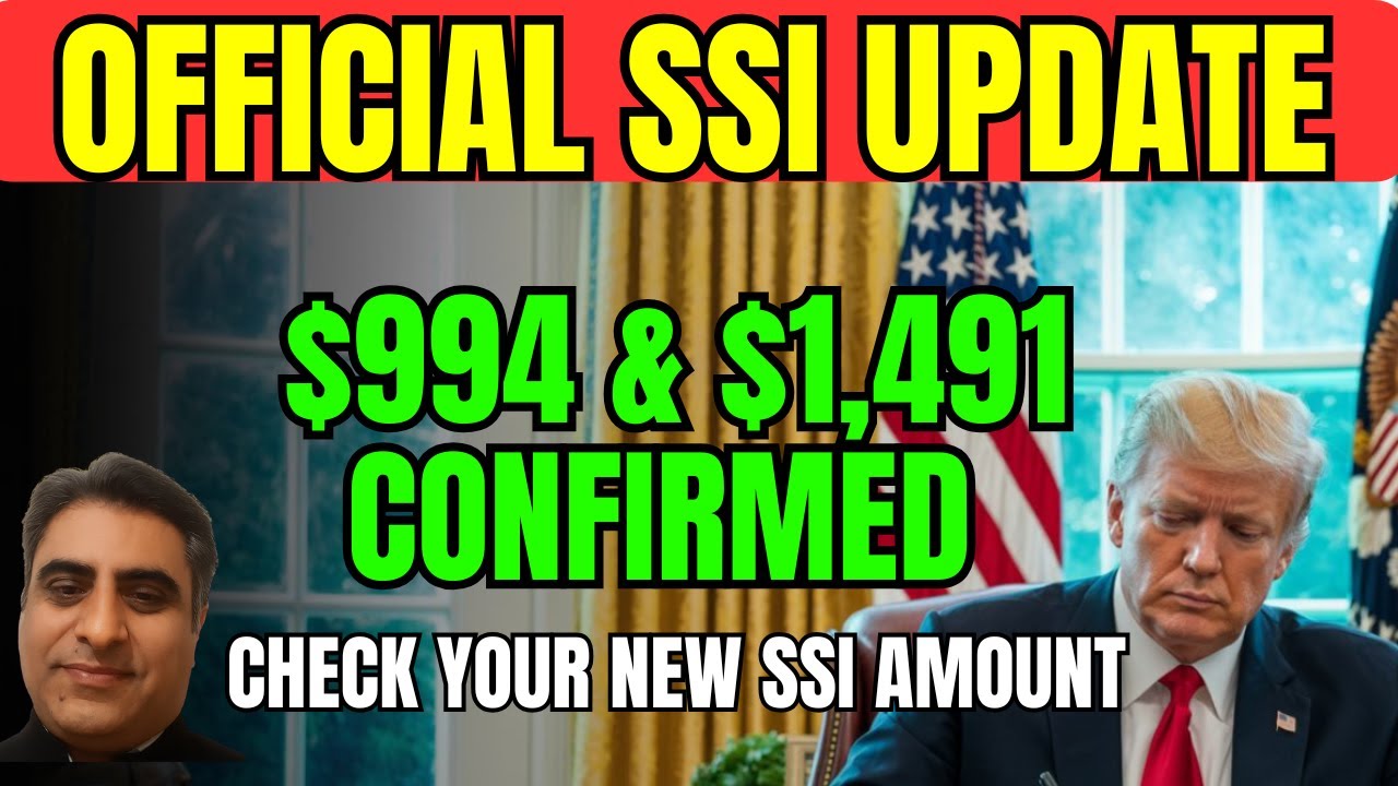 ПРЕДУПРЕЖДЕНИЕ SSA: НОВЫЕ выплаты SSI в размере 994 и 1491 долларов США за 2026 год ПОДТВЕРЖДЕНЫ ...