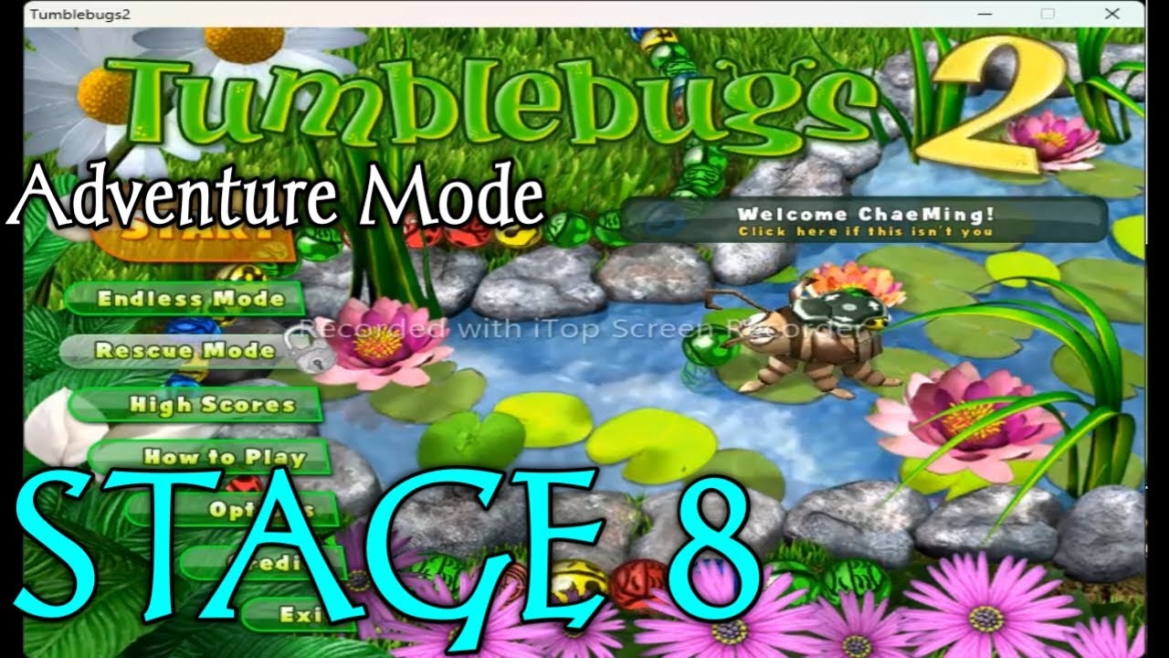 Tumblebugs 2 Episode 8 : Adventure Mode Stage 8 - Round 8-1 to 8-8