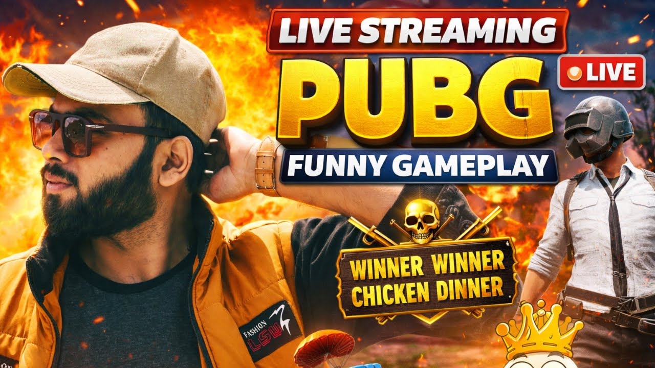 PUBG LIVE | Clutch Plays, Savage Kills & Non-Stop Action! 🎯💣