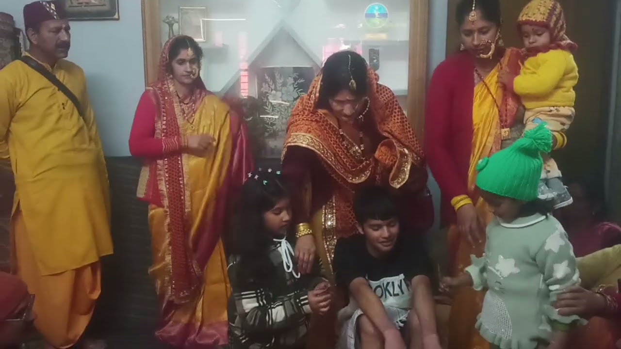 शगुन आखर पहाड़ी कल्चर ❤️❤️