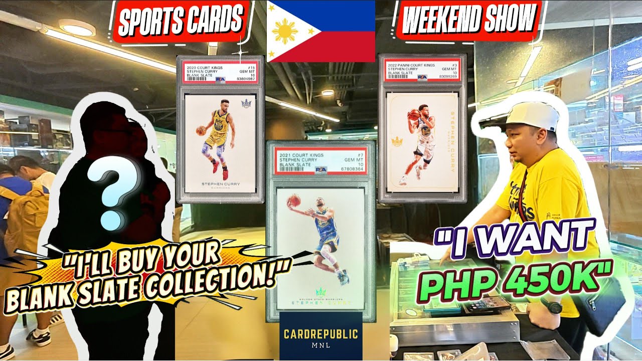 Php 450,000+ in SPORTS Card Deals at a Local Card Show: PHILIPPINES