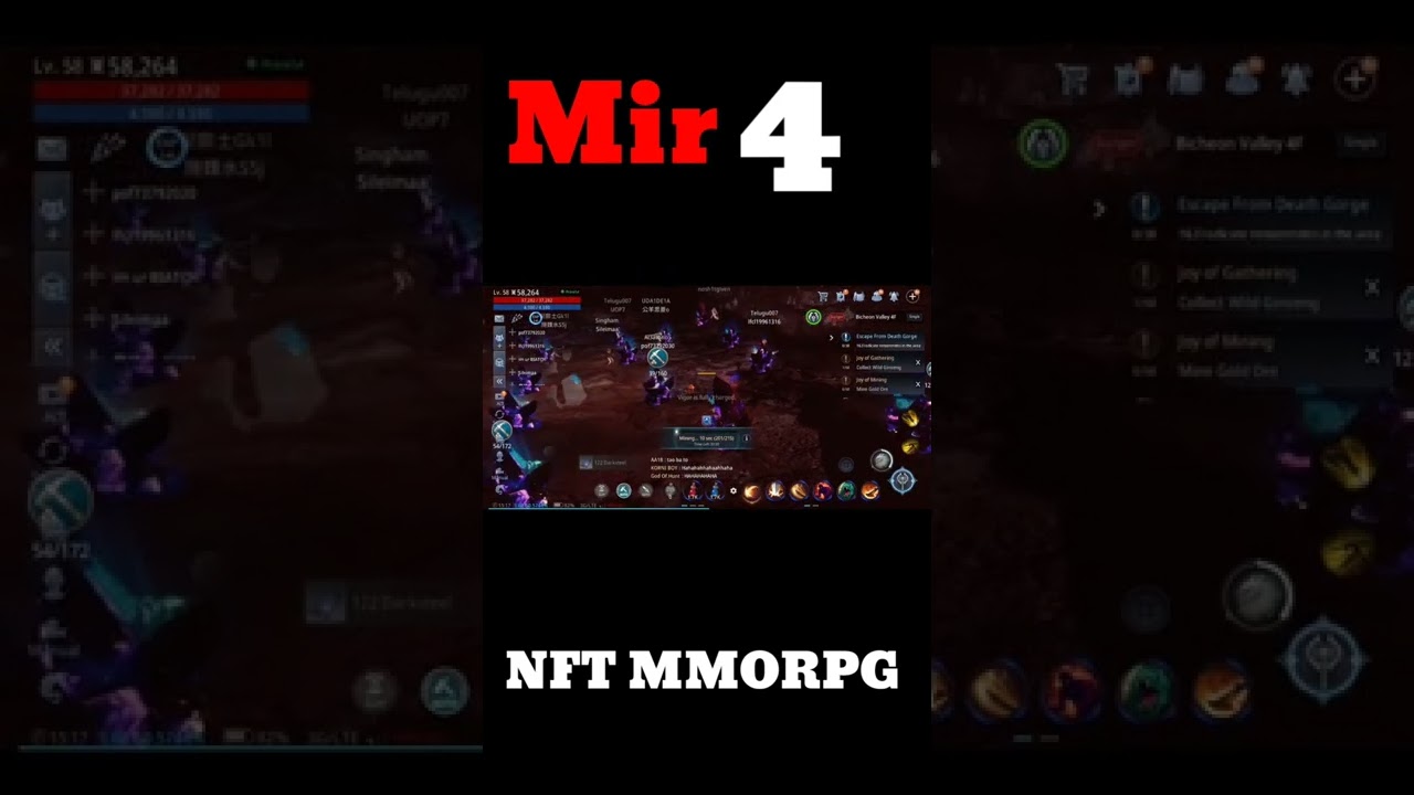 Mir 4 When  low level mine Red Draco Reaction #Shorts