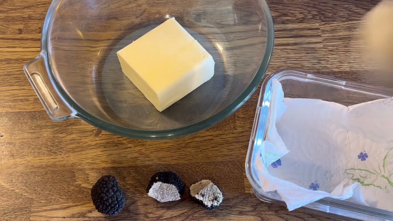 Der Burgundertrüffel und Trüffelbutter selber machen