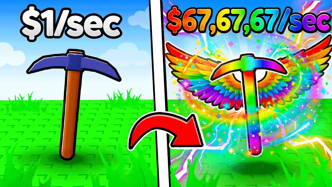 I Made $1,476,942 By Mining In Roblox Dig Legends