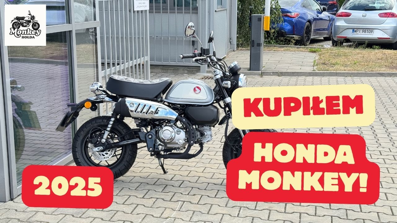 Kupiłem Honda Monkey 125 2025