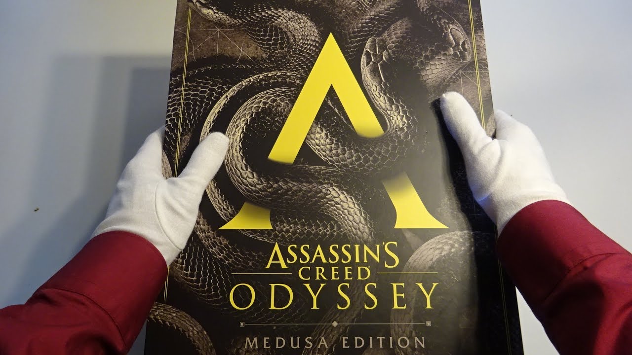 UnBoxingBoxes | ASSASSINS CREED ODYSSEY Unboxing Medusa Edition (ASMR)