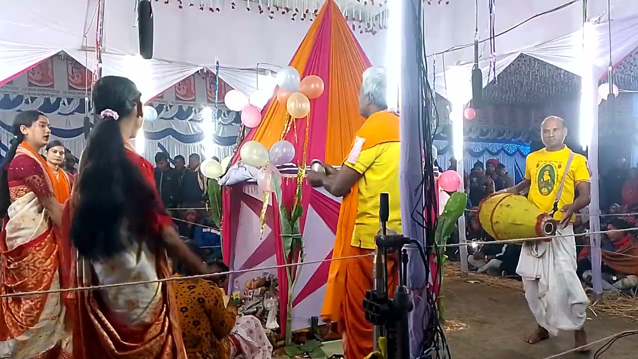 রাধা গৌবিন্দ সম্প্রদায় বিষ্ণুপুর তারাগন্জ রংপুর।Radha Govinda sect.Bishnupur Taraganj Rangpur.3