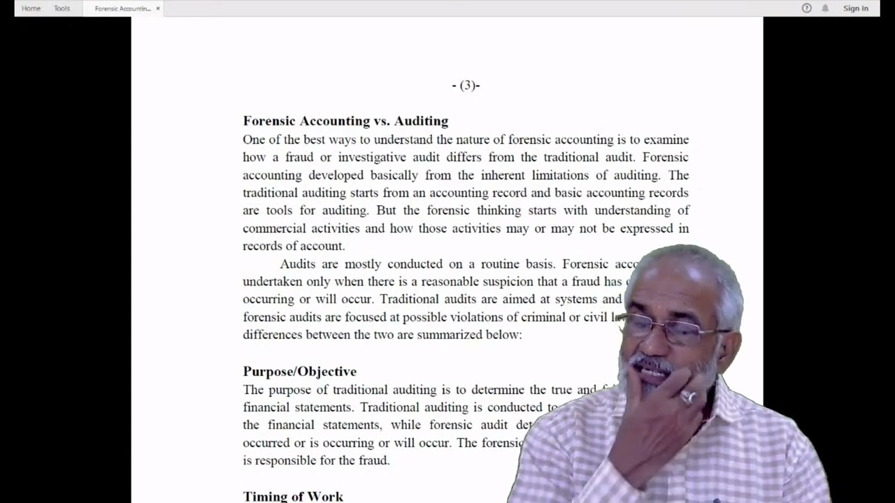 Forensic Accounting MMPC - 004 (Part- 15) Accounting for Manager