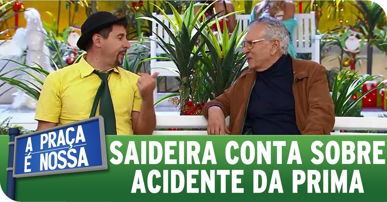 A Praça É Nossa (10/12/15) - Saideira conta sobre acidente de trem com a prima