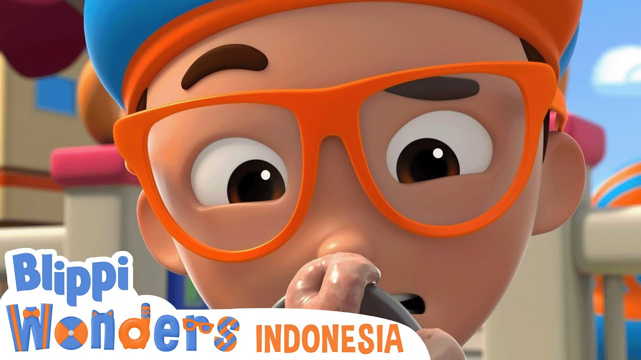 Sereal Sehat | Blippi Bahasa Indonesia - video anak-anak | Petulangan Blippi