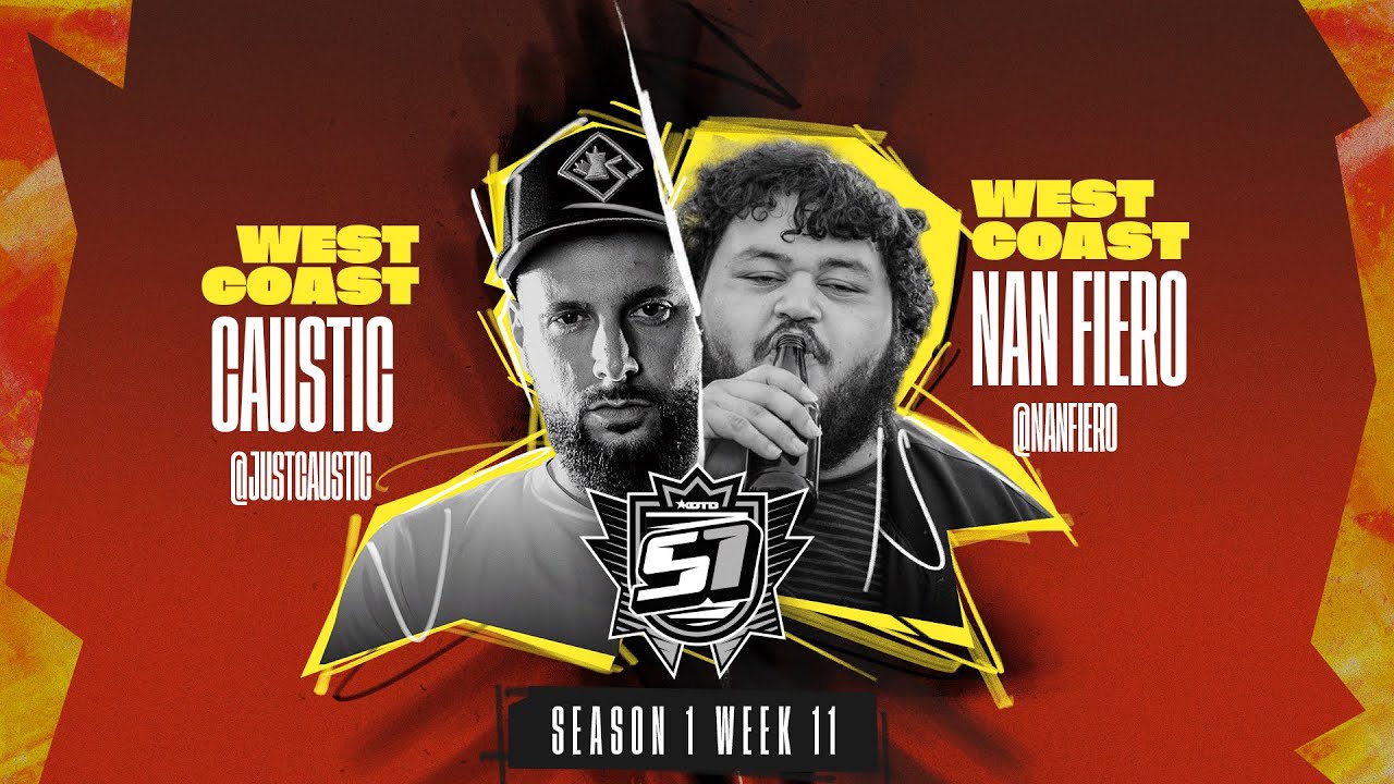 KOTD - Rap Battle - Caustic vs Nan Fiero | S1W10