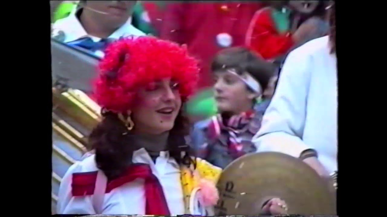 Bellegra, sfilata di carnevale, inverno 1992 parte 2 di 4