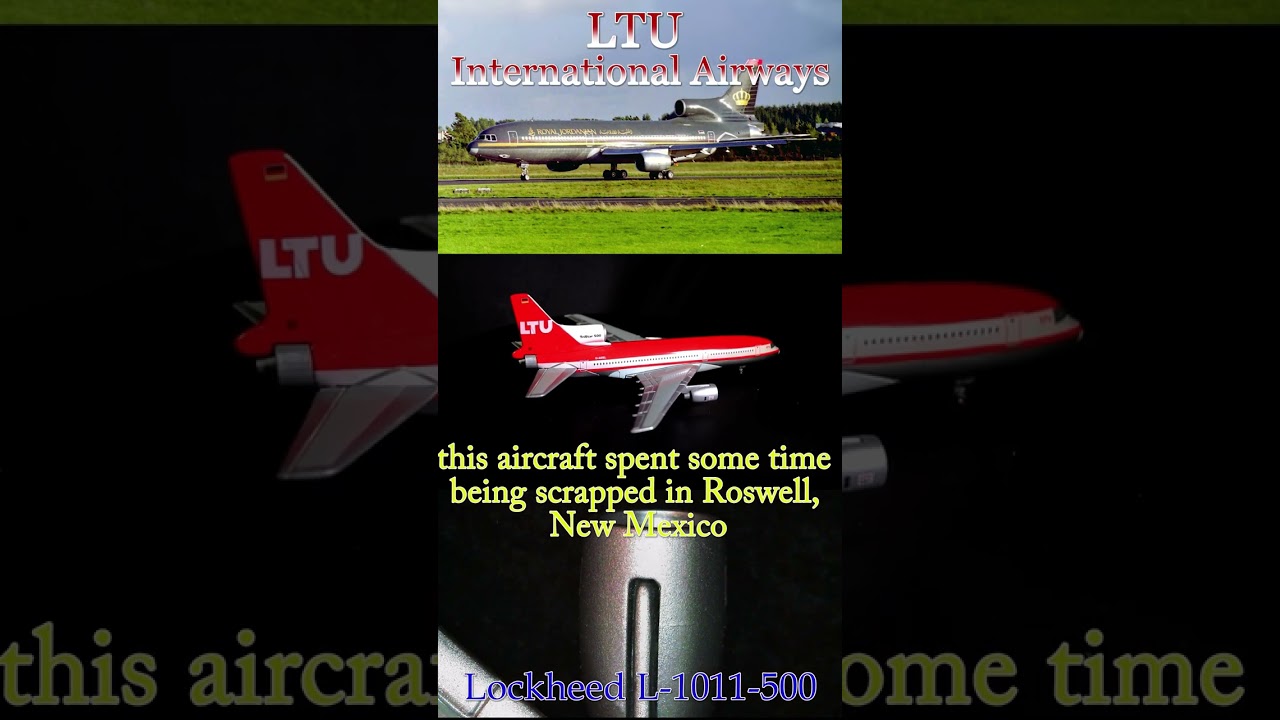 Less than 1 minute History of the Gemini Jets LTU Lockheed L-100-500 in Red Roof Livery.