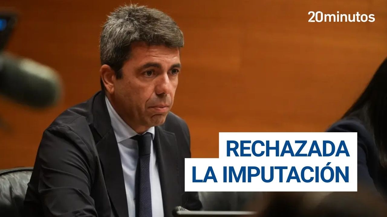 El TSJ valenciano RECHAZA INVESTIGAR a MAZÓN por la DANA