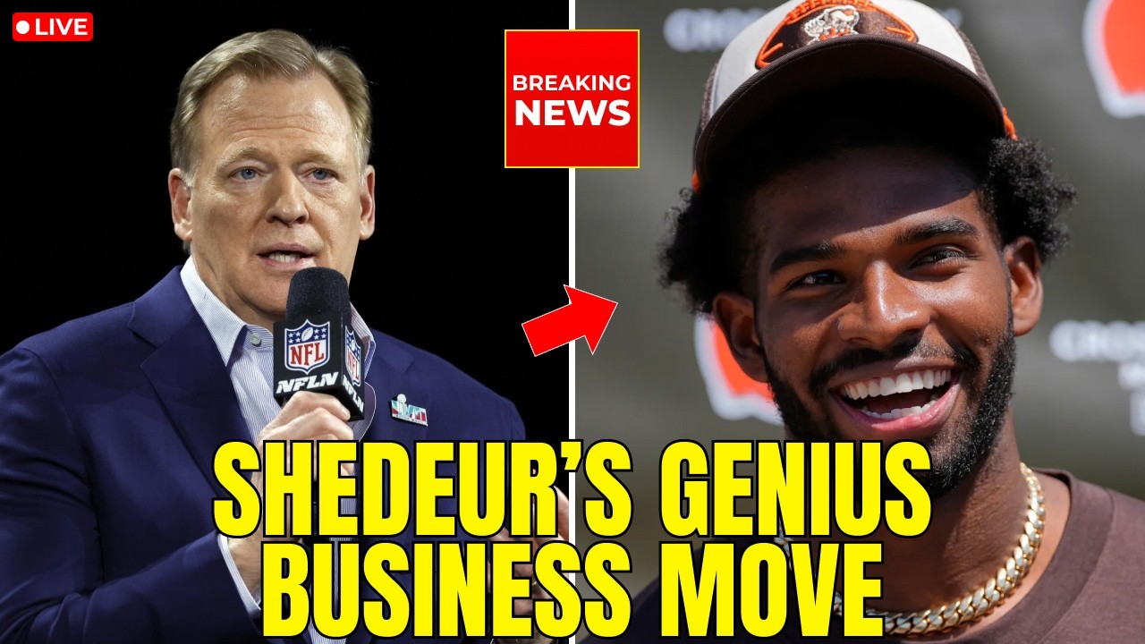 Shedeur Sanders STUNS Roger Goodell With $50M Saudi Deal As NFL Owners SCRAMBLE To Close Loophole