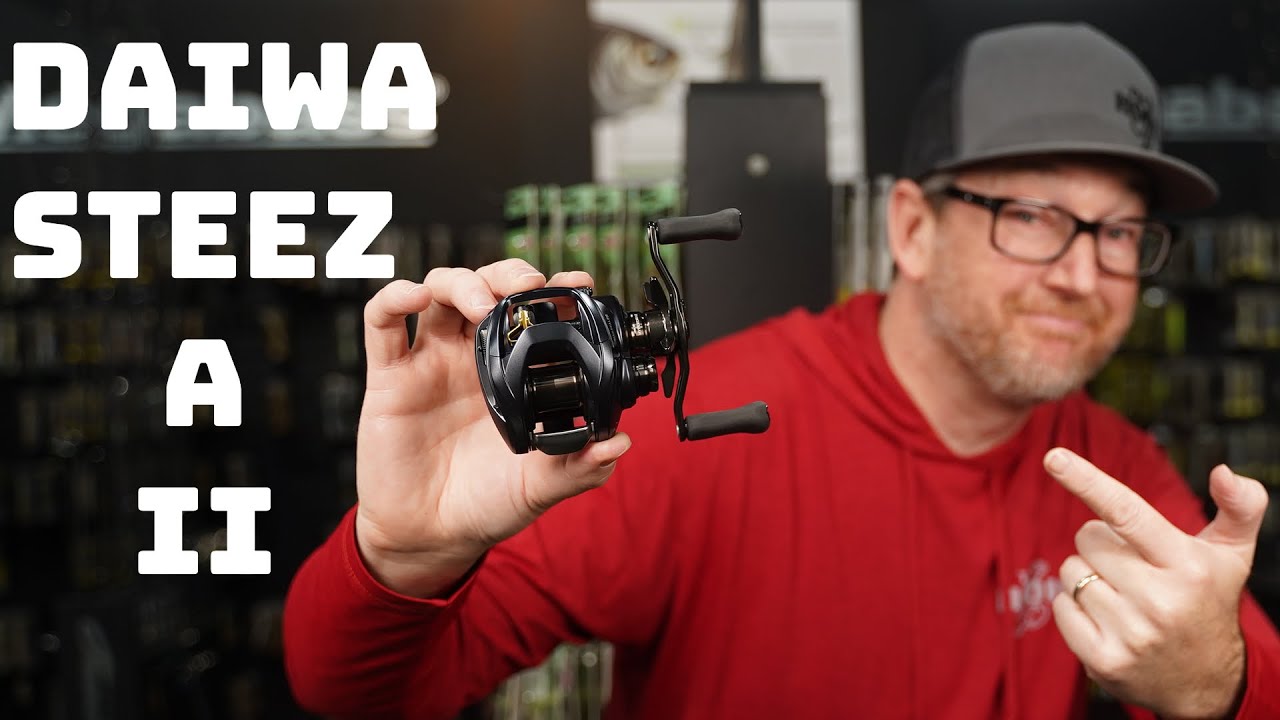 Первый взгляд на новую катушку Daiwa Steez A II!
