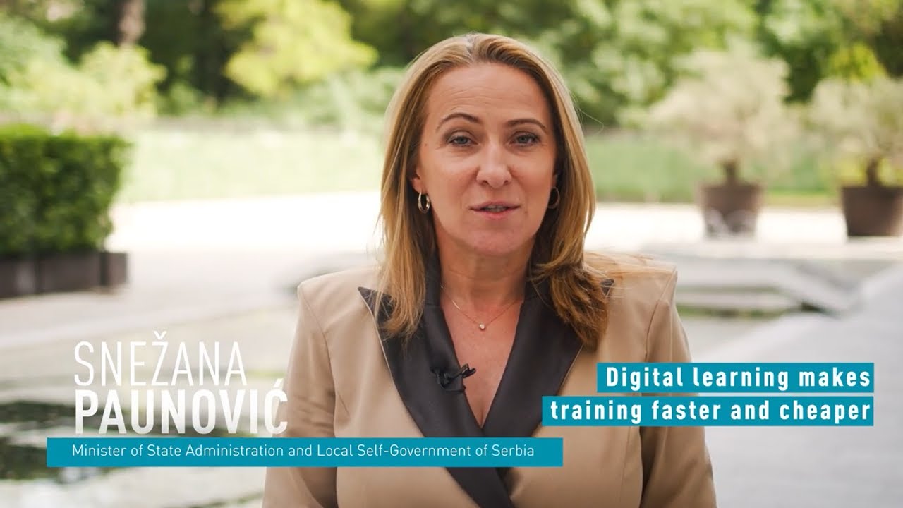 Snezana Paunovic, Minister of Public Administration and Local Self-Government of Serbia