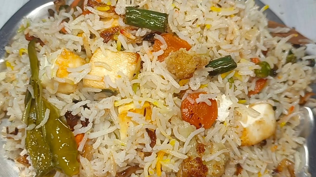 Vegetable Biryani | लजीज वेज बिरयानी घर पर | quick and Easy Veg Biryani