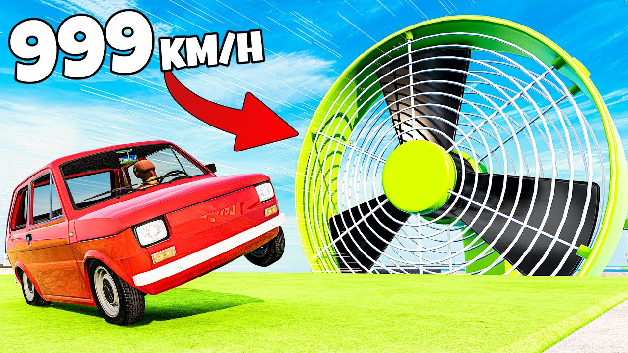 ❄️ LOSOWE AUTA KONTRA WIELKIE WIATRAKI!? | BeamNG Drive |