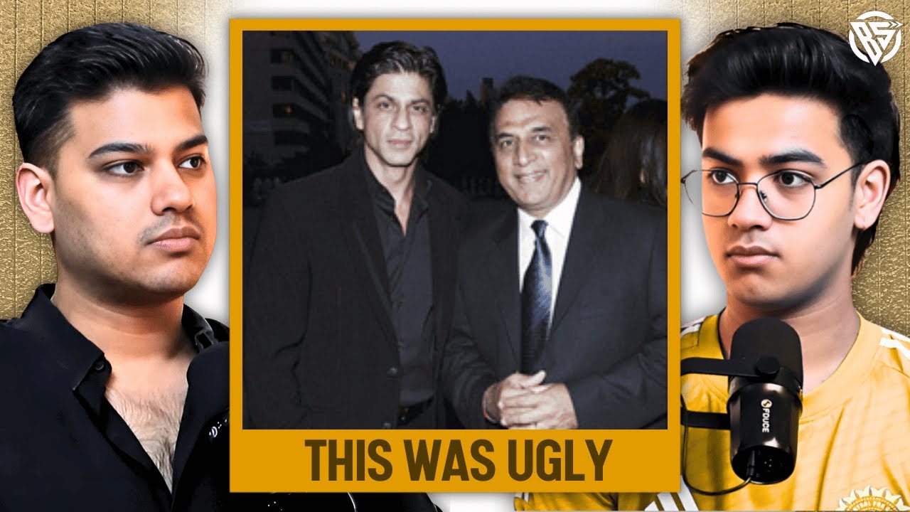 How KKR's Poor Performance Lead To A Spat Between SRK & Sunil Gavaskar